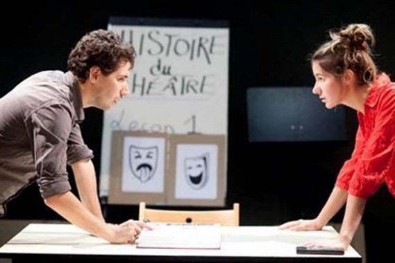 Histoire du théâtre en deux leçons - Critique sortie Avignon / 2014 Avignon Le Grenier à sel