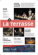 LA TERRASSE – SEPTEMBRE 2014 - Critique sortie 