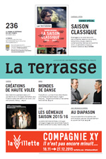 LA TERRASSE – OCTOBRE 2015 - Critique sortie 