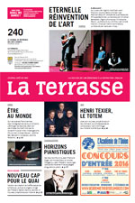 LA TERRASSE – FÉVRIER 2016 - Critique sortie 