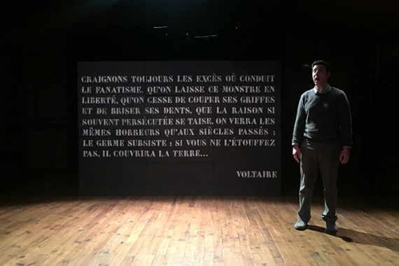 JE SUIS VOLTAIRE… - Critique sortie Théâtre Vincennes Théâtre de l’Epée de Bois