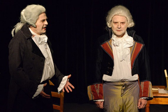 La rencontre Marat Danton Robespierre - Critique sortie Avignon / 2017 Avignon Avignon Off. L’Alibi Théâtre