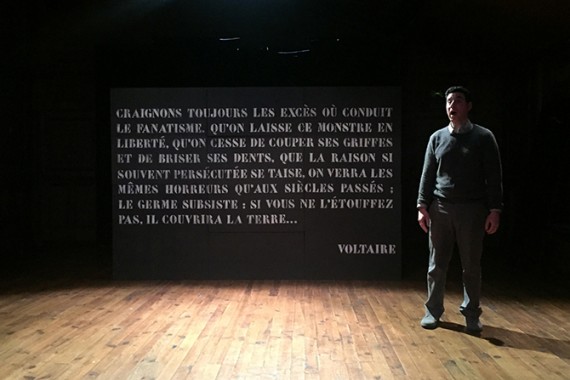 Je suis Voltaire… - Critique sortie Théâtre Paris Théâtre de l’Epée de Bois