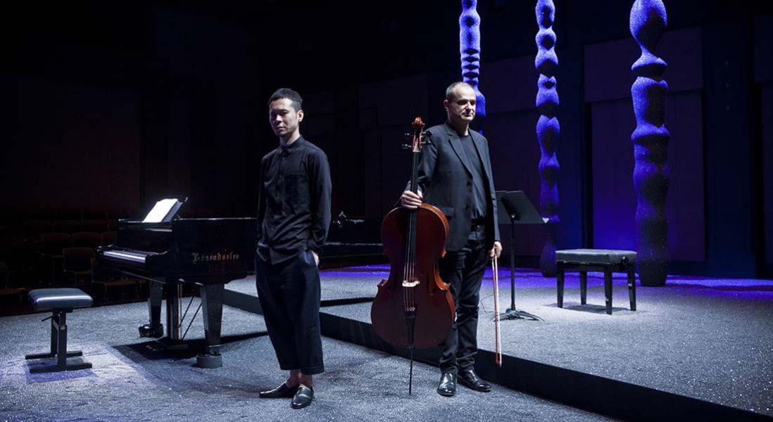 Koki Nakano et Vincent Ségal - Critique sortie Jazz / Musiques Nanterre Maison de la musique de Nanterre
