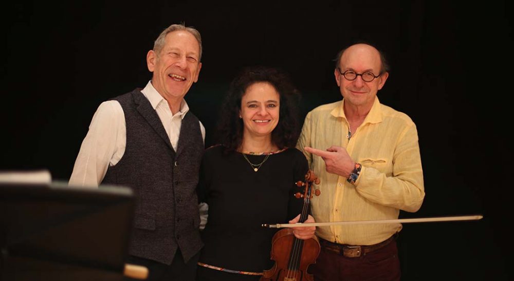 Bernard Cavanna et la violoniste Noëmi Schindler - Critique sortie Classique / Opéra Gennevilliers T2G - Théâtre de Gennevilliers