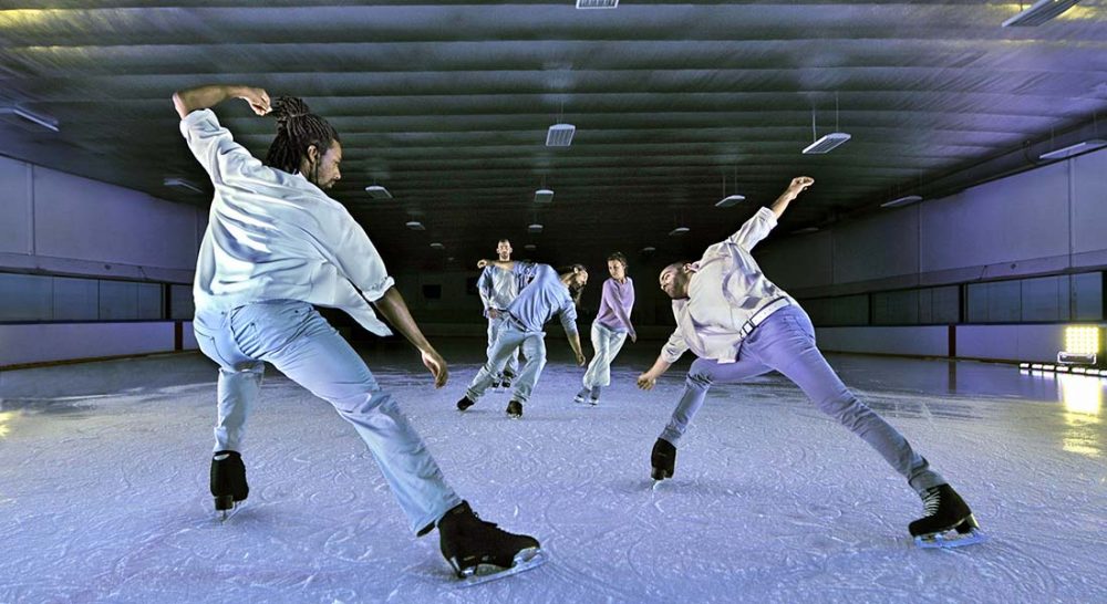 « Threshold » avec les cinq danseurs du Patin Libre - Critique sortie Danse Asnières-sur-Seine Patinoire d’Asnières-sur-Seine