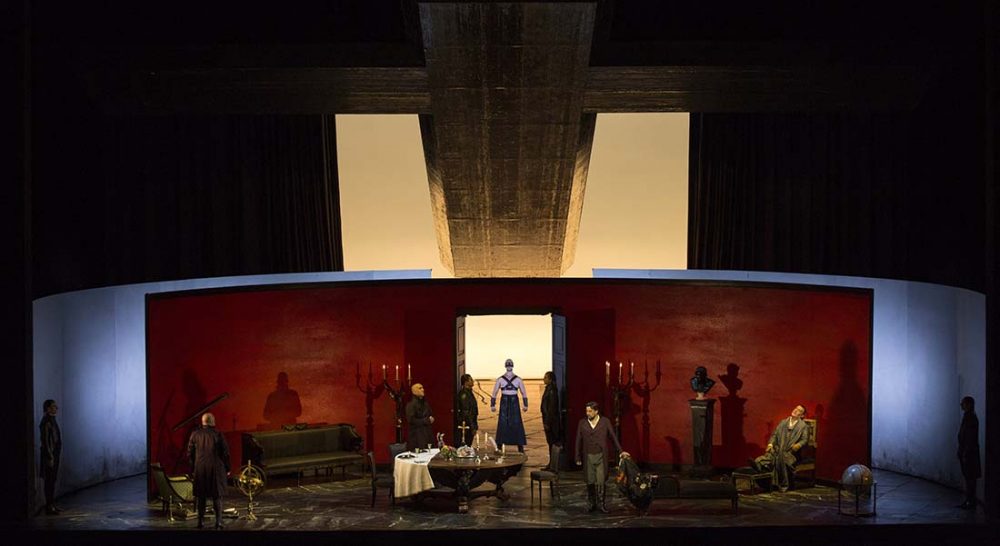 Pierre Audi met en scène Tosca, avec Jonas Kaufmann et Sonya Yoncheva. - Critique sortie Classique / Opéra Paris Opéra Bastille