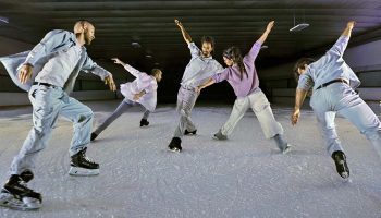 Les cinq canadiens du Patin Libre présentent Threshold, danse contemporaine sur glace - Critique sortie Danse Nîmes Patinoire de Nîmes