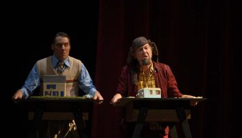 Le Chant du bouc et La Conquête texte et mes Nicolas Alline et Dorothée Saysombat - Critique sortie Théâtre Paris Le Mouffetard - Théâtre des arts de la marionnette