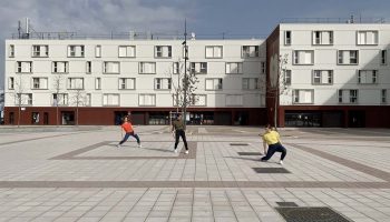 Collage de Françoise Tartinville - Critique sortie Danse Paris au Théâtre de l’Aquarium et au Carreau du Temple.