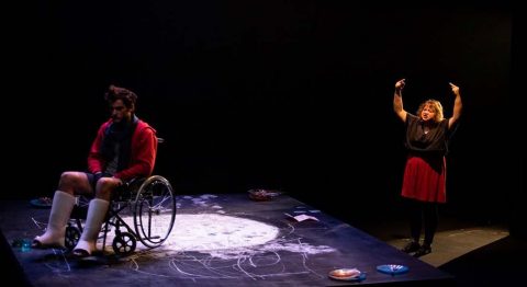 Dimanche napalm de Sébastien David mis en scène par Renaud Diligent - Critique sortie Avignon / 2021 Avignon Avignon Off. Présence Pasteur