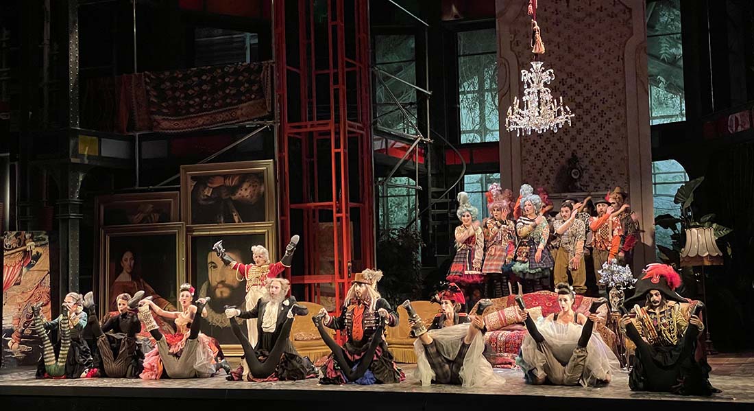 La vie parisienne, un rêve d’Offenbach et de Christian Lacroix - Critique sortie  Paris Théâtre des Champs Elysées