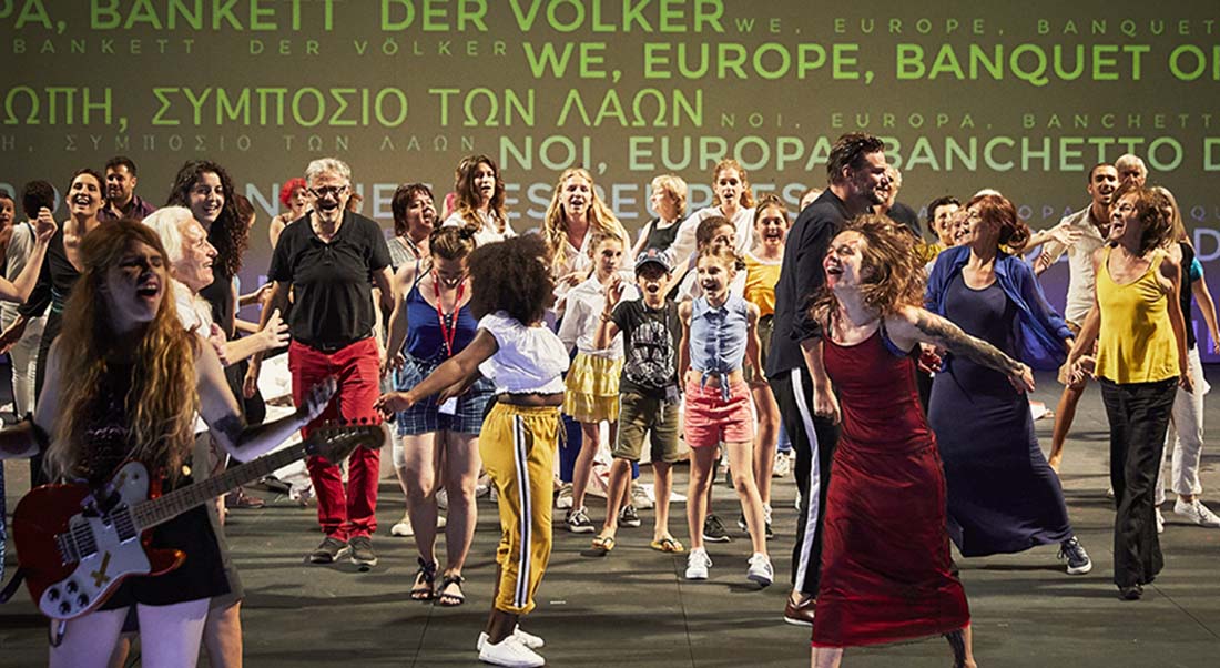 Laurent Gaudé et Roland Auzet unissent leurs talents dans « Nous, l’Europe, banquet des peuples » - Critique sortie Théâtre Paris THEATRE DE L'ATELIER