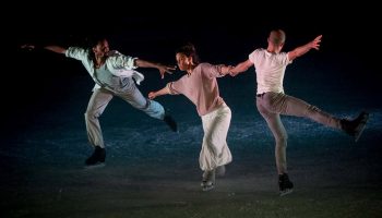 Murmuration avec les chorégraphes Samory Ba, Pascale Jodoin, Alexandre Hamel - Critique sortie Danse Asnières-sur-Seine Patinoire Olympique des Courtilles