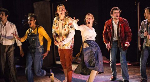 Lazare et Anne Baudoux reprennent Passé-je ne sais où, qui revient - Critique sortie Théâtre Gennevilliers T2G - Théâtre de Gennevilliers