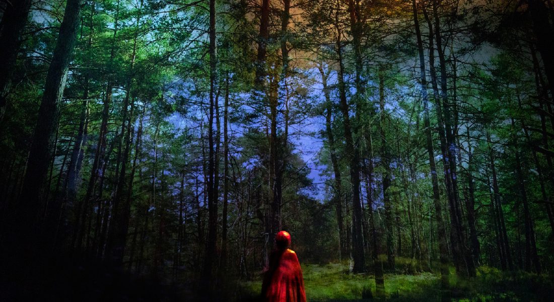 Le Petit Chaperon rouge dans la version des frères Grimm par le collectif Das Plateau - Critique sortie Avignon / 2022 Avignon Festival d’Avignon. Chapelle des Pénitents Blancs