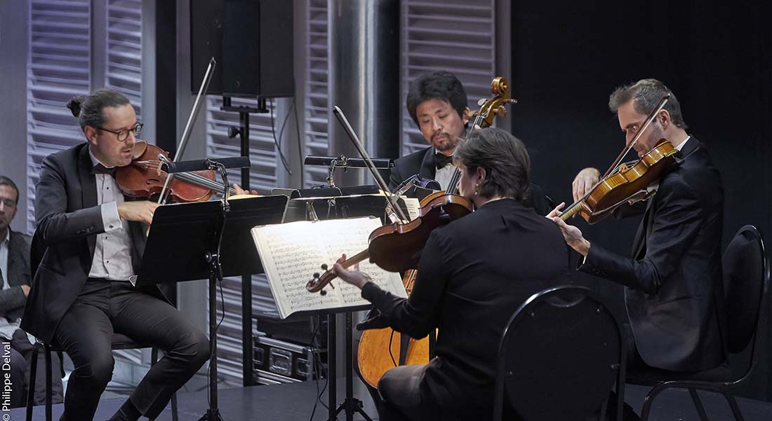 Le Quatuor Cambini-Paris poursuit son parcours à travers l’intégrale du corpus haydnien - Critique sortie  Caen Théâtre de Caen.