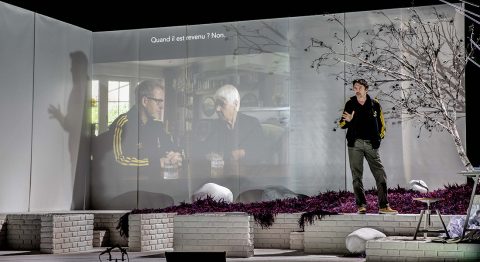 The Silence, seul en scène puissant interprété par Stanislas Nordey, écrit et mis en scène par Falk Richter - Critique sortie Théâtre Annecy Annecy