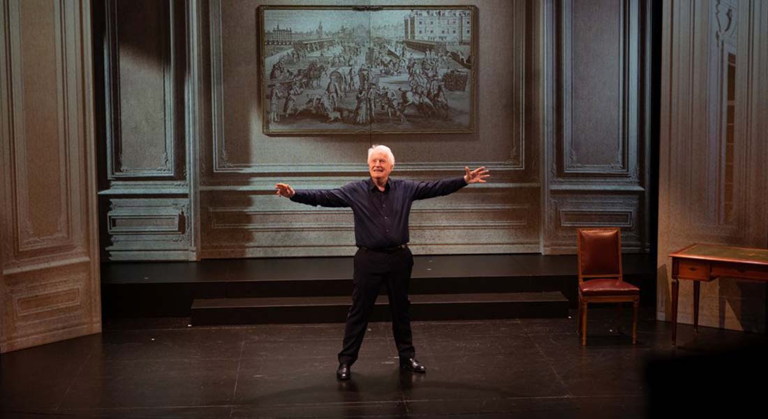 Sens dessus dessous, une partition aux infinies nuances d’André Dussollier - Critique sortie Théâtre Paris Théâtre des Bouffes Parisiens