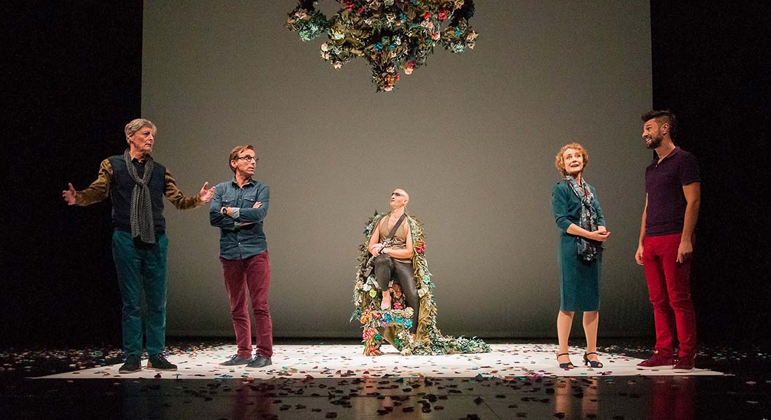 Vincent Dussart donne vie au texte de Denis Lachaud, Ma Forêt fantôme - Critique sortie Théâtre Paris Théâtre de Belleville