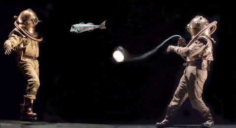20 000 lieues sous les mers : le petit bijou maritime de Christian Hecq et Valérie Lesort revient au Théâtre de la Porte Saint-Martin - Critique sortie Théâtre Paris Théâtre de la Porte Saint-Martin