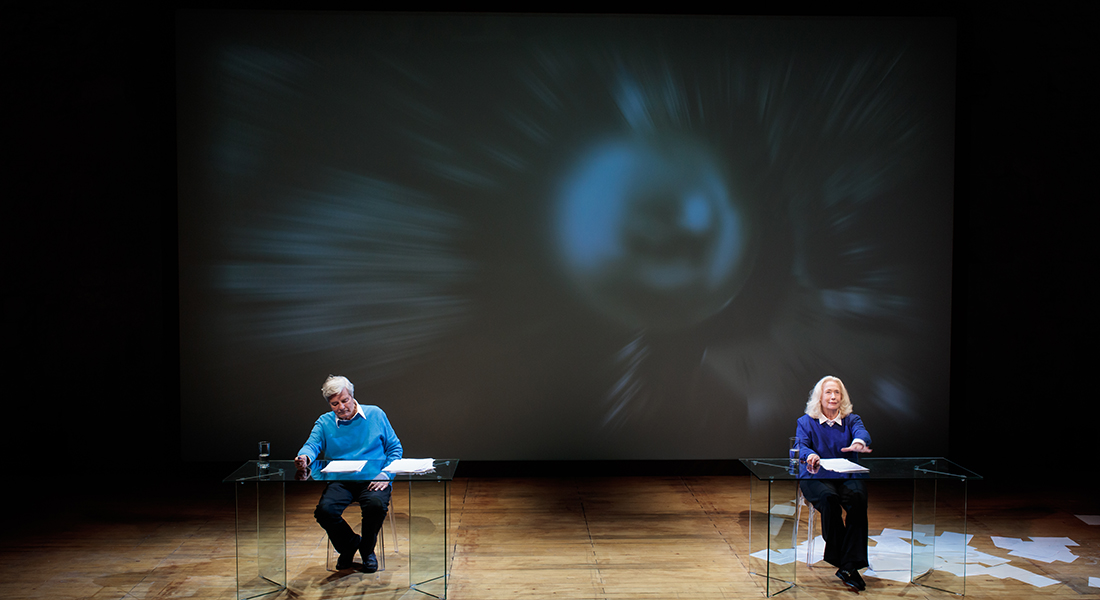 Muriel Mayette-Holtz met en scène Love Letters d’A. R. Gurney avec Brigitte Fossey et Jean Sorel, et la magie du théâtre s’exprime - Critique sortie Théâtre Nice Théâtre national de Nice - Les Franciscains