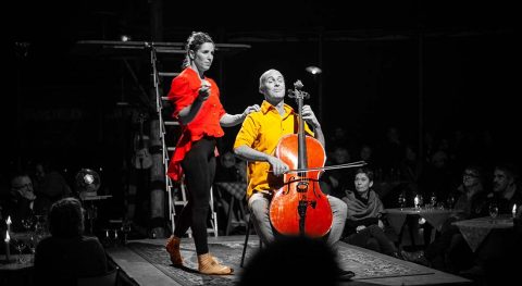 « Le Cabaret Renversé » de Julien Candy, un duo qui trouble les attendus - Critique sortie Avignon / 2023 Villeneuve lez Avignon Avignon Off. Festival Villeneuve en Scène