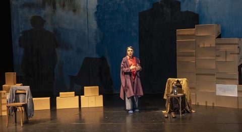 « Tout entière » sur la femme-artiste singulière qu’était Vivian Maier avec la comédienne Réjane Bajard, mise en scène Olivier Maurin - Critique sortie Avignon / 2023 Avignon Avignon Off. L'Entrepôt