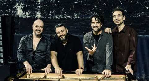 « Pianoforte » réunit les pianistes Bojan Z, Eric Legnini, Baptiste Trotignon et Pierre de Bethmann - Critique sortie Jazz / Musiques Montigny-le-Bretonneux Théâtre de Saint-Quentin-en-Yvelines - Grand théâtre