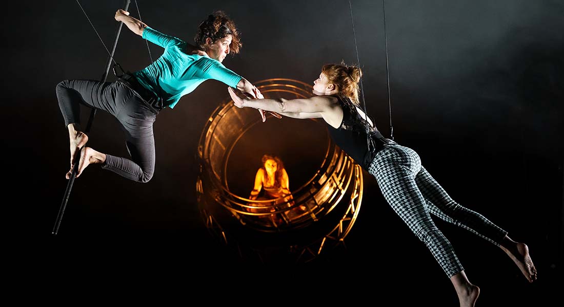 « Révolte ou Tentatives de l’échec » : Johanne Humblet forme un quintette de femmes qui défie tous les vertiges de l’existence - Critique sortie Cirque Alès Le Cratère