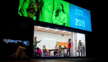 « 1200 tours » mis en scène par Aurélie Van Den Daele peine à imposer sa démesure - Critique sortie Théâtre saint denis Théâtre Gérard Philipe - CDN de Saint-Denis