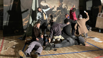 Les « Pièces didactiques » d&rsquo;Emilie Hériteau, Jade Maignan et Edouard Penaud interrogent Le radeau de la méduse et Guernica - Critique sortie Théâtre Aubervilliers Théâtre de la Commune - Centre Dramatique National