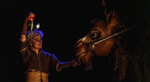 Clément Séjourné présente « À dos de chameau » qui mélange théâtres de comédiens et de marionnettes - Critique sortie Avignon / 2024 Avignon Avignon Off. Fabrik Théâtre