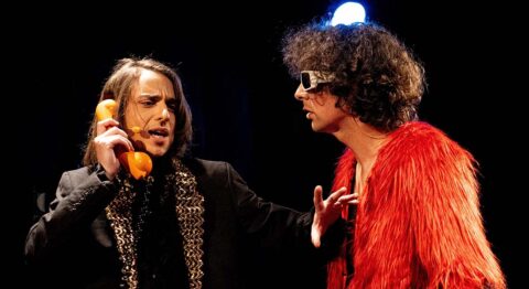 « Michel & Claude » rencontre improbable entre Michel Polnareff et Claude François par Luc Rodier et Loris Verrecchia - Critique sortie Avignon / 2024 Avignon Avignon Off. Espace Alya Theatre