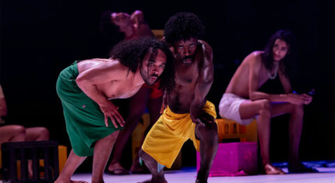 Kaê Brown Carvalho et Jerson Diasonama dans « Jogo de Dentro ». - Critique sortie Avignon / 2024 Avignon Avignon Off. La Belle Scène Saint-Denis à La Parenthese