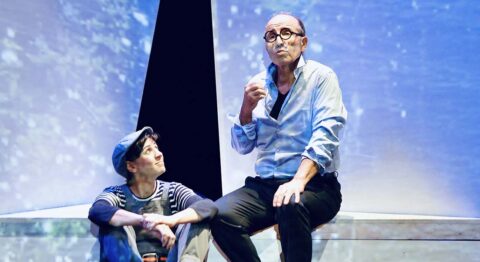 « La Cabane de l’architecte » de Louise Doutreligne raconte la rencontre de Le Corbusier et du petit Robertino Rubato, une mise en scène de Jean-Luc Paliès - Critique sortie Avignon / 2024 Avignon Avignon Off. Théâtre du Collège de la Salle