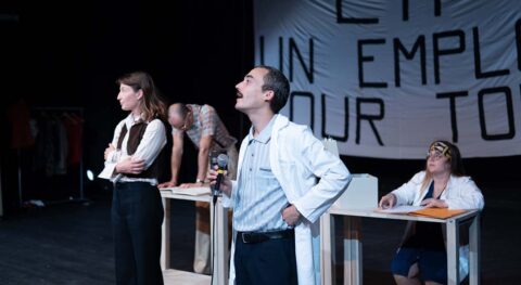 « On fabrique, on vend, on se paie » retrace le combat emblématique de l’histoire de la lutte ouvrière - Critique sortie Avignon / 2024 Avignon Avignon Off. Théâtre des Carmes-André Benedetto