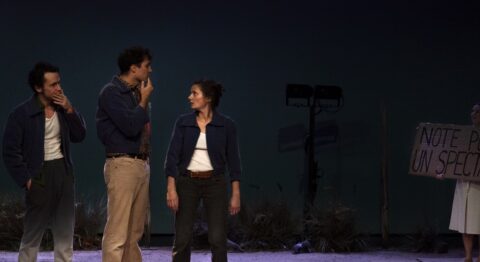 « En une nuit – Notes pour un spectacle » du collectif Habemus Papam : une ébauche de spectacle qui s’inspire de la pensée de Pasolini - Critique sortie Avignon / 2024 Avignon La Scala Provence