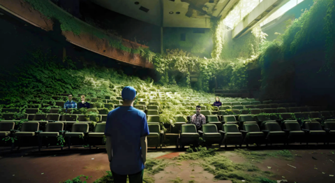 Avec “Sauvez vos projets…”, Antoine Defoort prépare le public à construire un monde meilleur, une blague à la fois - Critique sortie Avignon / 2024 Avignon Avignon Off. Théâtre du Train Bleu