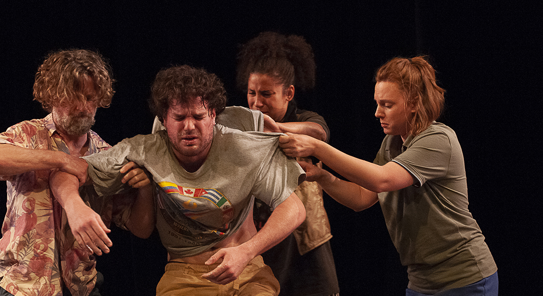 « Malaise dans la civilisation » d’Alix Dufresne et Étienne Lepage, un spectacle jubilatoire ! - Critique sortie Avignon / 2024 Avignon Avignon Off. La Manufacture (Patinoire)