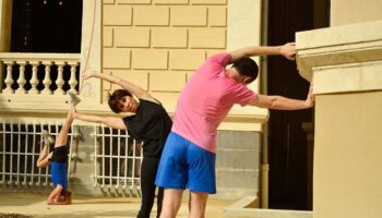 « Territoires » pièce déambulatoire de Mathilde Monnier dans les galeries du Centre Pompidou - Critique sortie Danse Paris Centre Pompidou