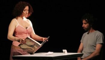 Who’s afraid of representation ? de Rabih Mroué et Lina Majdalanie,  une mise en perspective du monde de l’art contemporain et de la violence qui déchire la société libanaise. - Critique sortie Théâtre Paris Théâtre de la Ville-Sarah Bernhardt