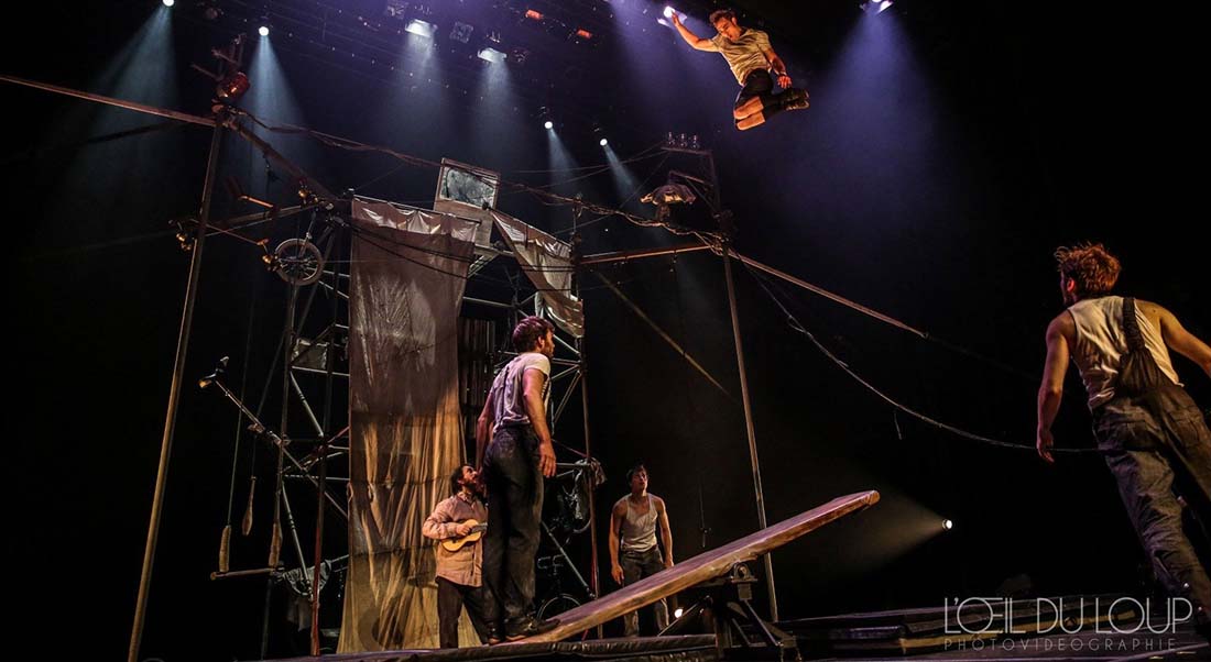 « Machine de Cirque », Conception Vincent Dubé - Critique sortie  Paris La Scala
