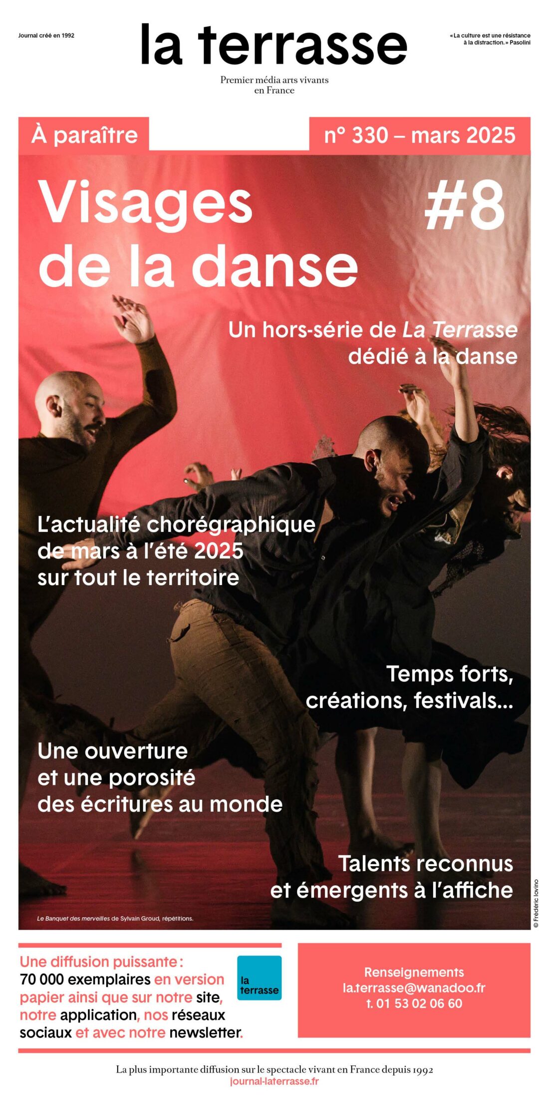 Visages de la danse #8 à paraître en mars 2025
