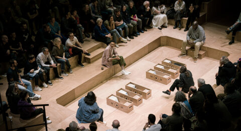 « Memory of Mankind » de Marcus Lindeen et Marianne Ségol, conférence farfelue et poétique - Critique sortie Théâtre Gennevilliers CDN