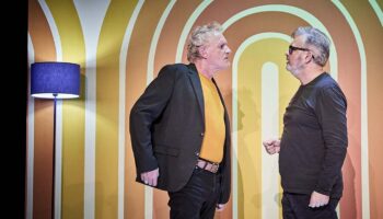 Sylvain Maurice met en scène « Pour un oui ou pour un non » de Nathalie Sarraute, avec Christophe Brault et Scali Delpeyrat : enthousiasmant ! - Critique sortie Théâtre Paris _Le Lucernaire