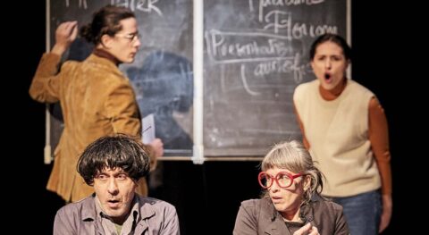 Stéphane Schoukroun et Jana Klein mettent en scène « Notre École (tragi-comédie) », auscultant l’art en milieu scolaire - Critique sortie Théâtre Ivry-sur-Seine Théâtre des Quartiers d'Ivry - CDN du Val-de-Marne