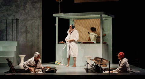 Mathieu Bauer adapte au théâtre le film de Nanni Moretti « Palombella Rossa » - Critique sortie Théâtre Bobigny MC93 - Maison de la culture de Seine-Saint-Denis Bobigny