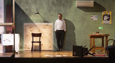 « Portrait de l’artiste après sa mort (France 41 – Argentine 78) », par Davide Carnevali, interprété par Marcial Di Fonzo Bo - Critique sortie Théâtre Angers Le Quai - Centre dramatique national Angers Pays de la Loire