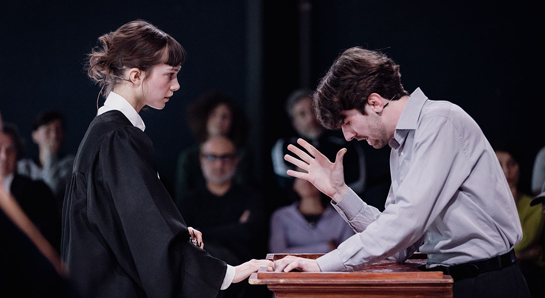 Agathe Mazouin et Guillaume Morel montent « Le Conte d'hiver ».